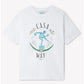 Casablanca White Cotton T-Shirt