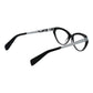 Yohji Yamamoto Black Unisex Optical Frames