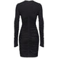 PINKO Black Nylon Dress