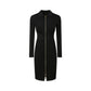 PINKO Black Viscose Dress