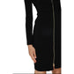 PINKO Black Viscose Dress