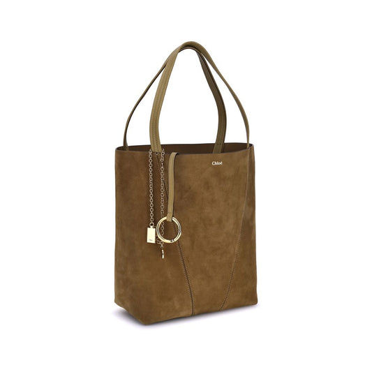 Chloé Suede Spin Tote Bag