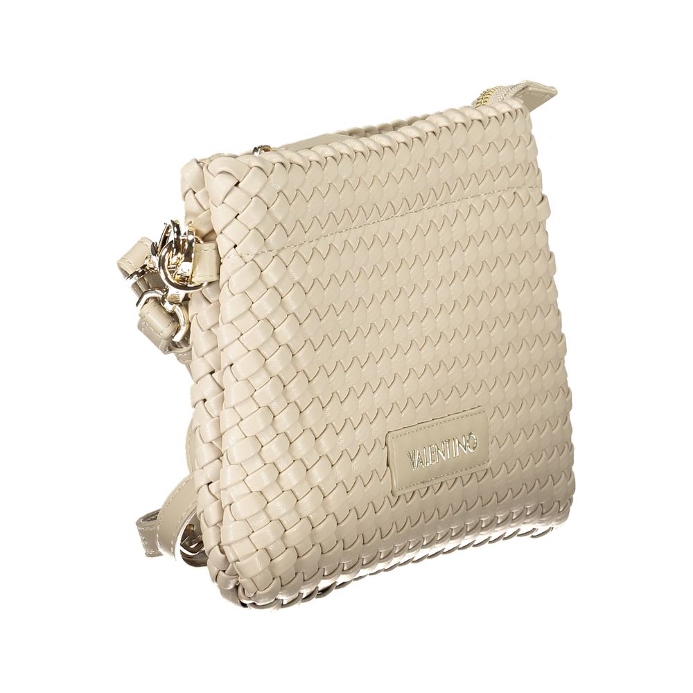 Mario Valentino Beige Polyethylene Women Handbag