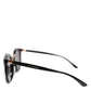 Dolce & Gabbana Black Transparent Trim Round DG4371-F Eyewear Sunglasses