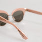 Dolce & Gabbana Pink Gold Mirrored Cat Eye DG6109 Sequined Sunglasses