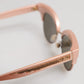 Dolce & Gabbana Pink Gold Mirrored Cat Eye DG6109 Sequined Sunglasses
