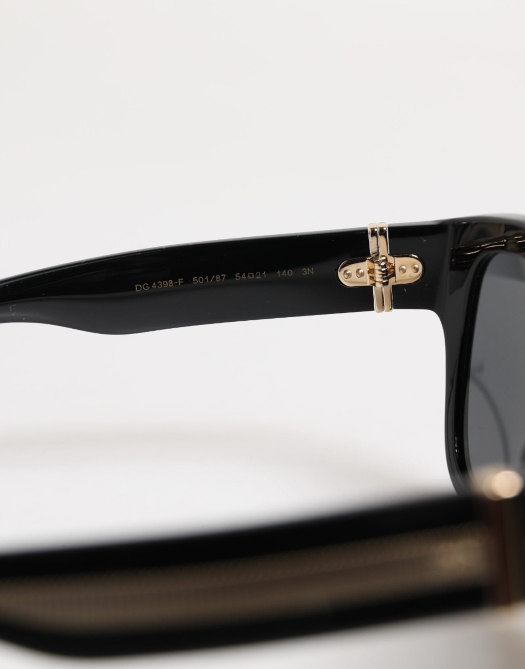 Dolce & Gabbana Black Square Acetate Frame DG4398-F Eyewear Sunglasses