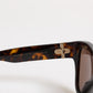 Dolce & Gabbana Dark Brown Havana DG4398F Square Frame Eyewear Sunglasses