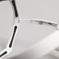 Dolce & Gabbana White Acetate Next Generation Mask Eyewear Sunglasses