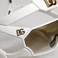 Dolce & Gabbana White Acetate Next Generation Mask Eyewear Sunglasses