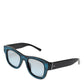 Dolce & Gabbana Blue Black Marbled Metal DG2215K Eyewear Sunglasses