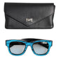 Dolce & Gabbana Blue Black Marbled Metal DG2215K Eyewear Sunglasses