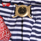 Dolce & Gabbana Multicolor Striped Beachwear Swim Trunk Swimwear