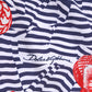 Dolce & Gabbana Multicolor Striped Beachwear Swim Trunk Swimwear