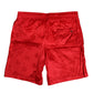 Dolce & Gabbana Red Nylon Drawstring Beachwear Shorts Swimwear