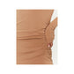 PINKO Beige Viscose Dress