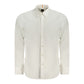 Hugo Boss White Cotton Men Shirt