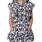 Dolce & Gabbana White DG Mania Hooded Sleeveless Puffer Jacket