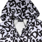 Dolce & Gabbana White DG Mania Hooded Sleeveless Puffer Jacket