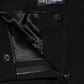 Dolce & Gabbana Black Wool High Waist Tapered Pants