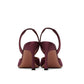 Amina Muaddi Camelia Sling 90 Satin Pumps