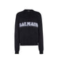 Balmain Logo-Print Jumper