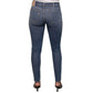 Acne Studios Blå Konst Climb Mid Blue Cotton Denim Jeans