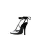 The Attico Venus Chrome Slingback Pumps