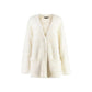 Balenciaga Wool Blend Jacquard Cardigan