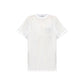 Max Mara Mango Logo Embroidered Cotton T-Shirt