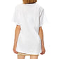 Max Mara Mango Logo Embroidered Cotton T-Shirt