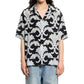 Valentino Garavani Metamorphos Wall Print Bowling Shirt
