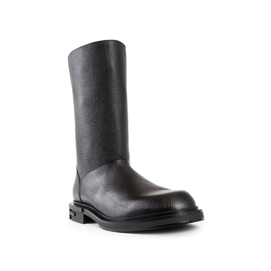 Fendi Leather Frame Boots