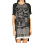 Dsquared² Silk Printed Mini Dress