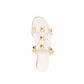 Valentino Garavani Roman Stud Leather Flat Sandals