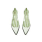 Prada Cut-Out Satin Pumps