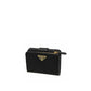 Prada Nylon and Leather French Wallet