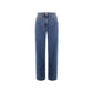 Valentino Wide Leg Denim Jeans