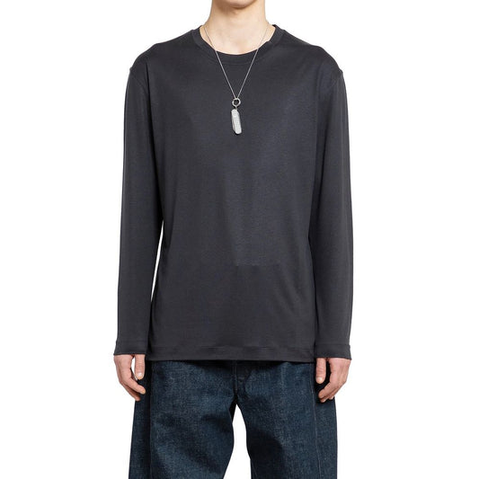 Lemaire Long Sleeve Silk T-shirt