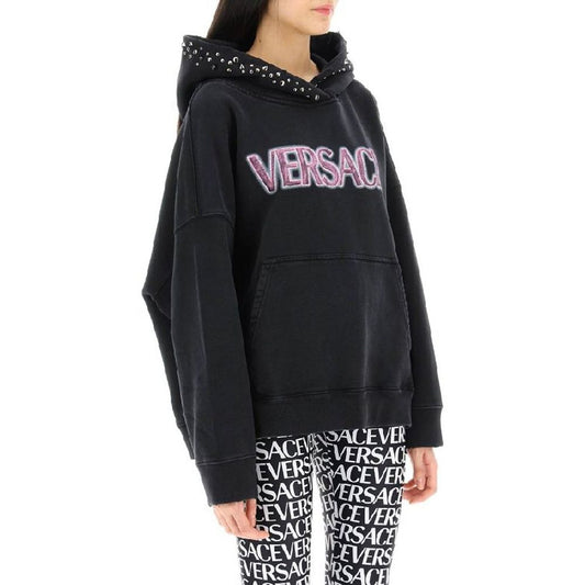 Versace Cotton Logo Sweatshirt