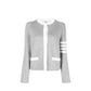 Thom Browne 4- Bar Wool Cardigan