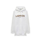 Lanvin Oversized Logo Hoodie Sweatshirt