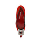 Manolo Blahnik Tuberian 90 Suede Pumps