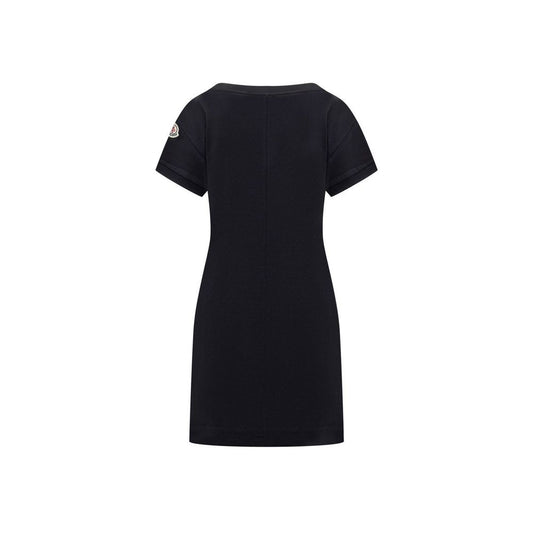 Moncler Cotton Logo Mini Dress