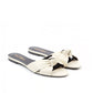 Saint Laurent Leather Slides