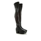 Prada Leather Platform Boots