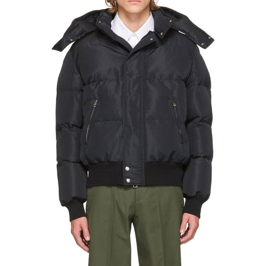 Alexander McQueen Wool Blend Padded Bomber
