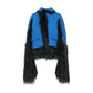 Maison Margiela Faux Fur Trimmed Cape Jacket