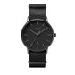Cluse Black Leather Watch