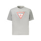 Guess Jeans Gray Organic Cotton Women T-Shirt